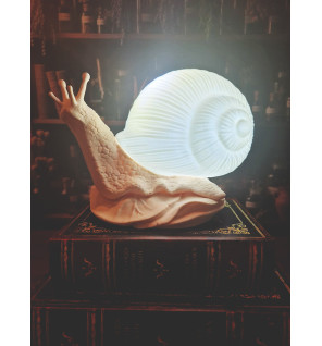 Lampe Escargot "Clair de Lune"