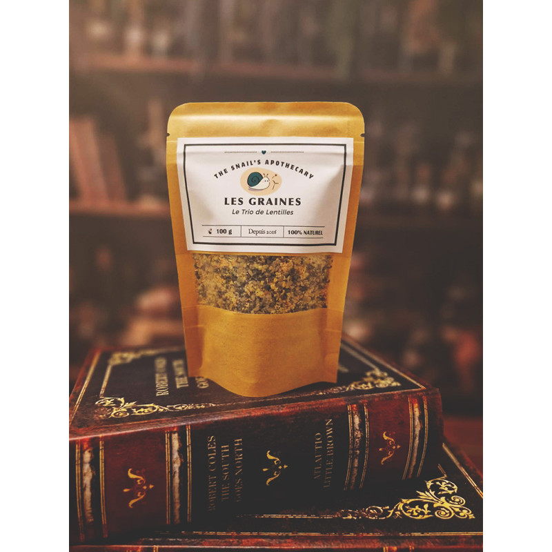 Le Trio de Lentilles - 100 g - The Snail's Apothecary