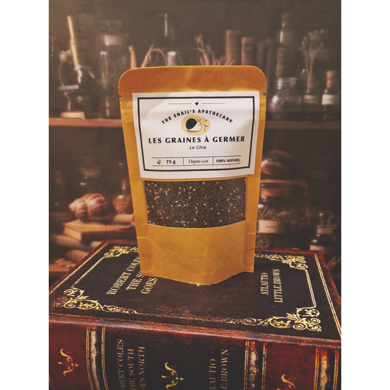 Graines de Chia à Germer - 75 g - The Snail's Apothecary