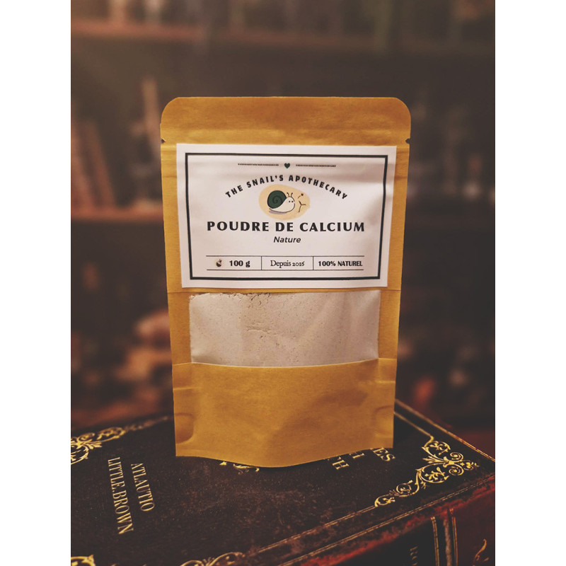 Calcium nature pour Escargots, Isopodes, Iules et autres invertébrés - Gamme "Les Permanents" - The Snail's Apothecary Calcium nature pour Escargots, Isopodes, Iules et autres invertébrés - Gamme "Les Permanents" - The Snail's Apothecary