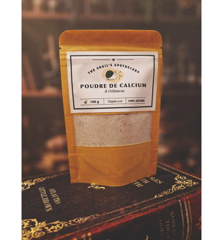 Calcium & Hibiscus Supplement for Snails, Isopods and other invertebrates - "Les Permanents" - The Snail's Apothecary