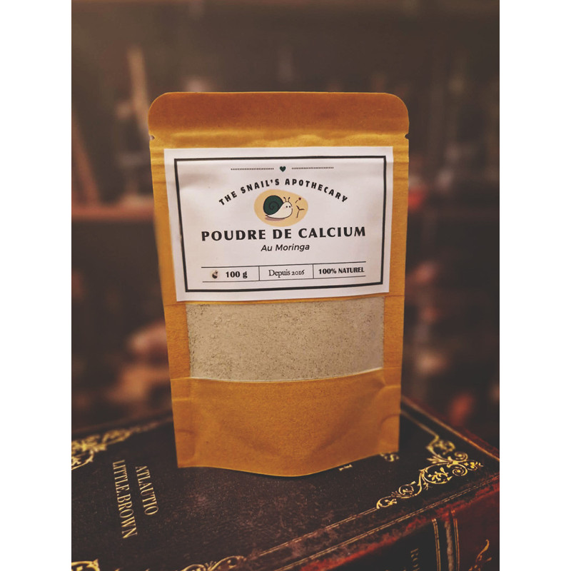 Complément Calcium & Moringa pour Escargots, Isopodes et invertébrés - Gamme Les Permanents - The Snail's Apothecary Complément Calcium & Moringa pour Escargots, Isopodes et invertébrés - Gamme Les Permanents - The Snail's Apothecary