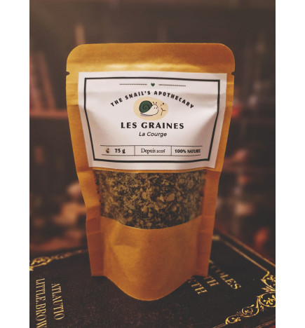 Graines de Courge pour Escargots, Isopodes & Invertébrés - 75g - The Snail's Apothecary