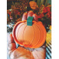 Mangeoire Citrouille d'Automne pour Invertébrés de Terrarium Mangeoire Citrouille d'Automne pour Invertébrés de Terrarium