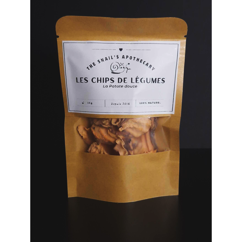 Chips de Patate Douce  - 15g - The Snail's Apothecary