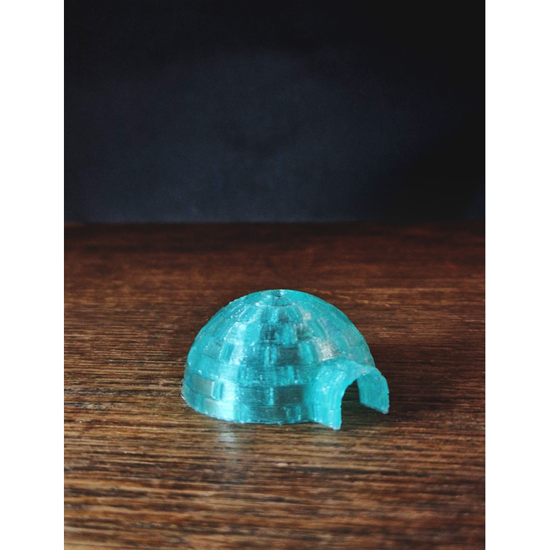 Décoration Igloo de luxe pour Terrarium - The Snail's Apothecary