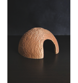Cachette pour terrarium en forme de noix de coco, matière PLA